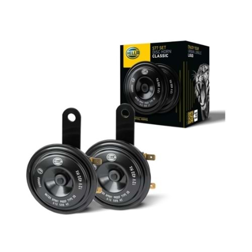 KORNA 12V SİYAH ELEKTRİKLİ DİDİT SİYAT 360-430HZ 1