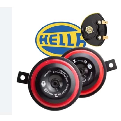 KORNA 12V KIRMIZI ELEKTRİKLİ DİDİT SİYAT 360-430HZ