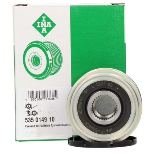 ALTERNATÖR KASNAĞI RULMANLI 6-KANAL CITROEN-FIAT-P