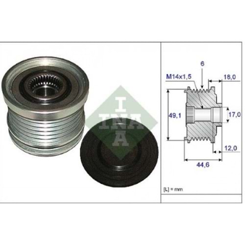 ALTERNATÖR KASNAĞI FORD FOCUS II