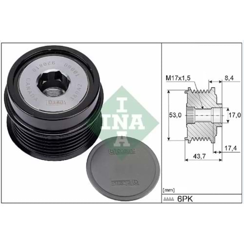 ALTERNATÖR KASNAĞI CHRYSLER DODGE JEEP