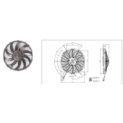 12V 10 KOMP.AXIEL YASSI İNCE EMICİ 74315051