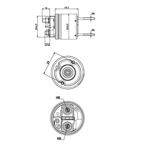 M.OTOM 12V H100 STAREX VALEO TIP D7R