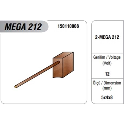 12V BASKURT / RENAULT MEGANE KOLTUK KÖMÜRU