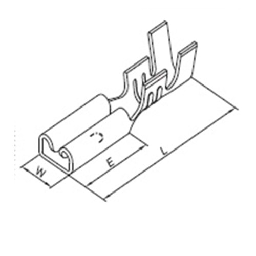 MİKRO DİŞİ FİŞ 2.8 (SF1/2D)