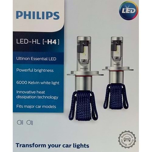 PHILIPS H4 LED FAR AMPULU 6000K