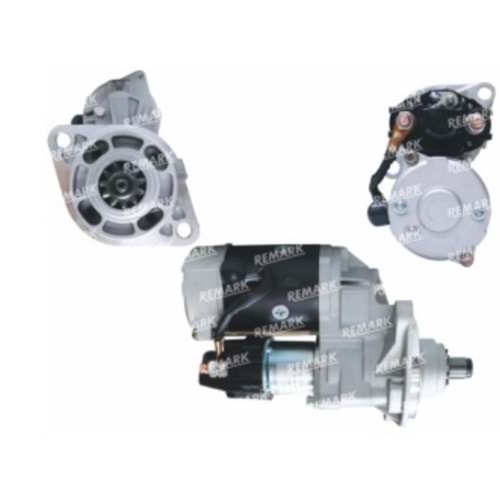 MARŞ MOTORU NIKKO, ISUZU JCB/KAWASAKI 6HE1/6HH1