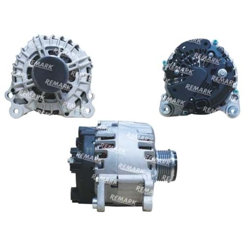 ALTERNATÖR VALEO 12V.180A.VW.TOUAREG 3.0TDI 10> LI