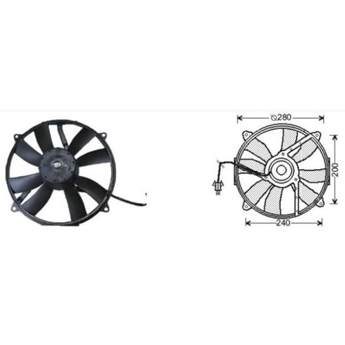 KLİMA MOTORU MERCEDES W210 1995-2003