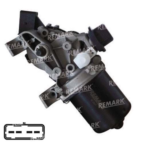 SİLGİ MOTORU 12 V RENAUL MEGANE III 2008-2015