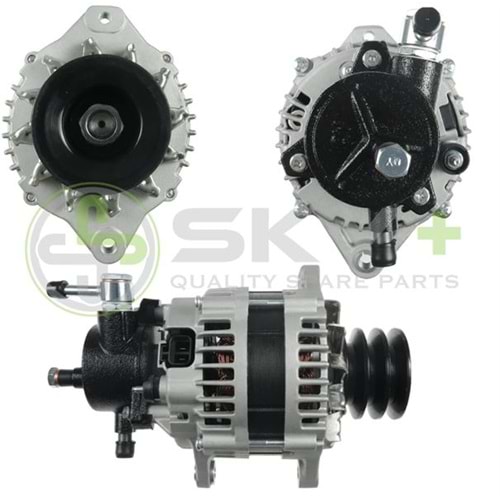 ALTERNATÖR 24V 80A HITACHI TIPI ISUZU TURKUAZ OTOBUS NQR KLIMALI