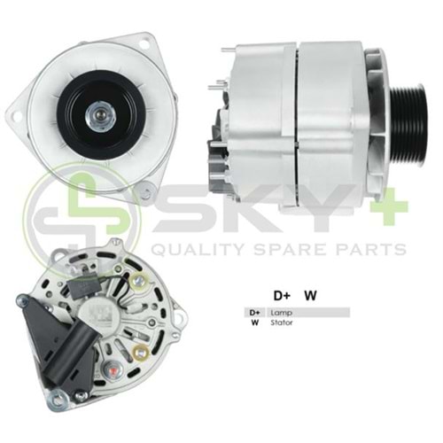 ALTERNATÖR 24V 100A BOSCH TIP MERCEDES ATEGO/AXOR/ACTROS