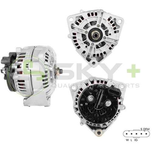 ALTERNATÖR 24V.120A.BOSCH T.MAN TGX/OTOKAR SULTAN 07>