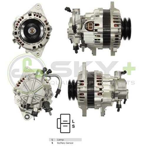ALTERNATÖR 12V 110A HYUNDAI H1 STAREX KIA K2500 