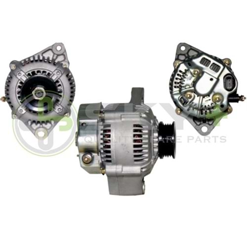 ALTERNATÖR 12V 80A DENSO TIPI TOYOTA COROLLA 1,3 XL 1,6 XLI XLE AE101 93-97