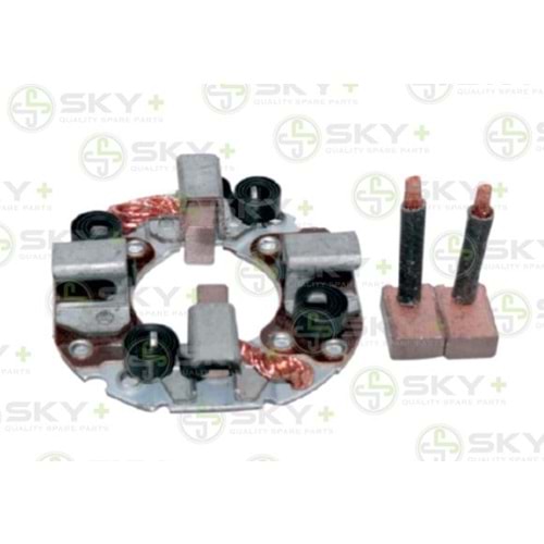 MARŞ KÖMÜR YUVASI MITSUBISHI TIPI 12V L300 98- 7×12X17.5 (MI1701)