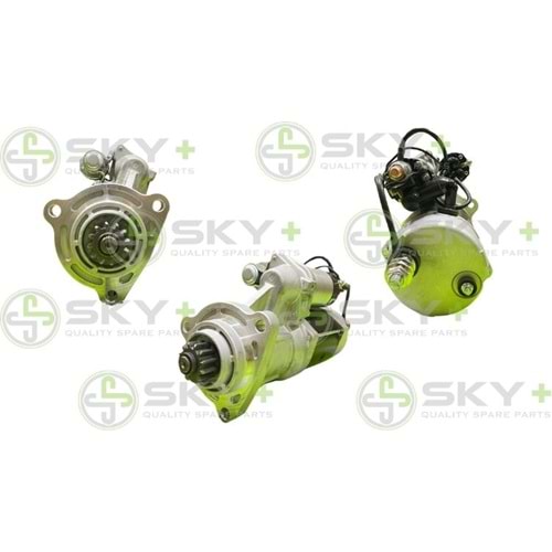 MARŞ MOTORU 24V 12DİŞ DELCO TİP 39MT HYUNDAI SOLAR KEPÇE KOMATSU PC300 CUMMİNS (STR7200) KAFA ÇAP:46MM