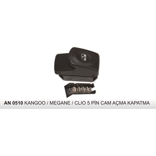 RENAULT KANGO-MEGANE-CLIO 5 PİN CAM AÇMA-KAPAM AN.