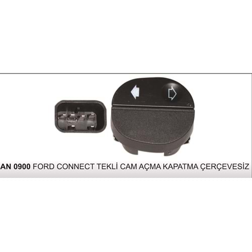 FORD CONNECT ÇERÇEVESİZ TEKLİ CAM AÇMA-KAPAMA ANAH