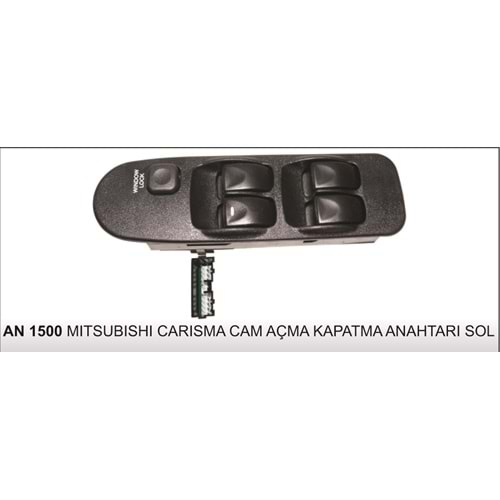 MITSUBISHI CARISMA CAM AÇMA-KAPAMA ANAHTARI SOL (K