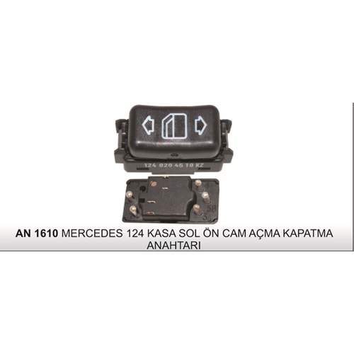 MERCEDES 124 KASA SOL ÖN CAM AÇMA-KAPAMA ANAHTARI