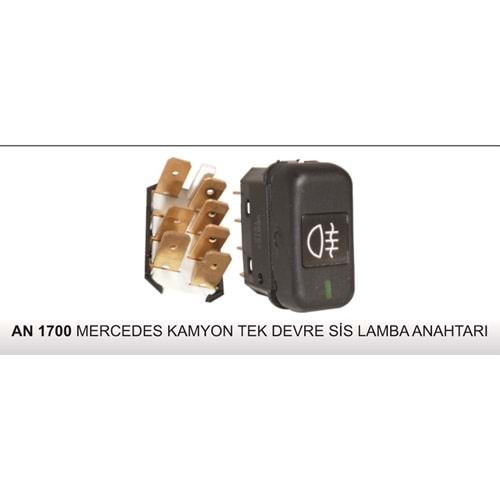 MERCEDES KAMYON TEK DEVRE SİS LAMBA ANAHTARI