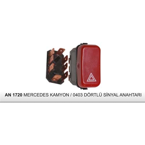MERCEDES KAMYON / 0403 DÖRTLÜ SİNYAL ANAHTARI