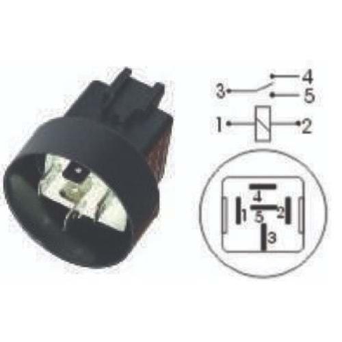 ROLE FAN MOTOR 12V.5P CLIO/MEGANE