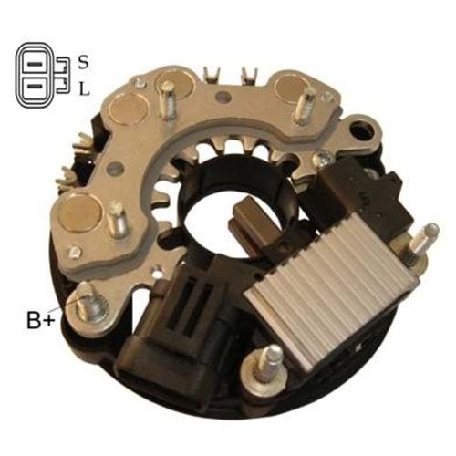 ALT DIOT TABLASI + KONJEKTOR 14.3V 90A 8 DIOT HITA