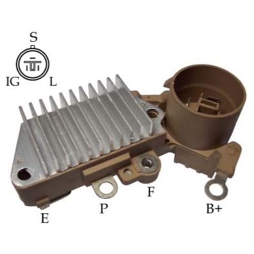 ALT KONJEKTOR 14.4V 3 FISLI NIPPON DENSO TIPI TOYO