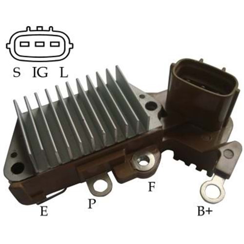 ALT KONJEKTOR 14.60V 3 FISLI NIPPON DENSO TIP TOYO