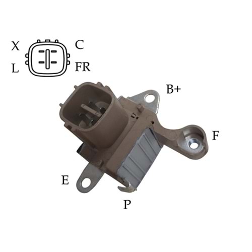 ALT KONJEKTOR 14.50V 4 FISLI DENSO TIP HYUNDAI İx3