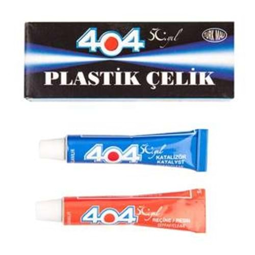 404 PLASTİK ÇELİK RAPİD KUTULU 16 GR