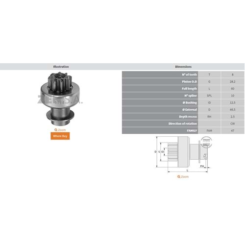 8 DİŞ NİPPON DENSO - SUZUKI