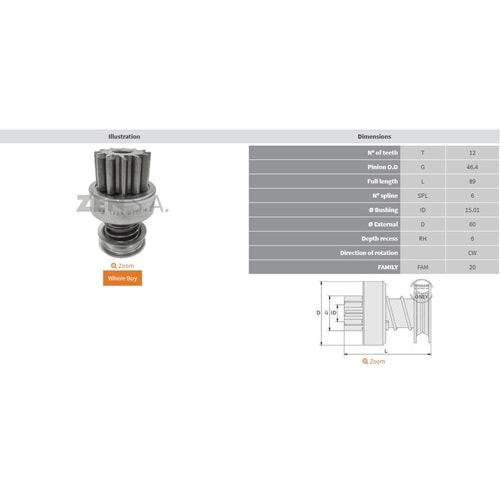 12 DIS FORD CARGO / LUCAS INDIEL M101R / VOLKSWAGE