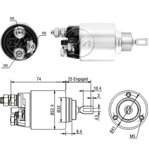 MARŞ OTOMATİĞİ 12V ALFA ROMEO FIAT/LANCIA
