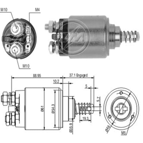 MARŞ OTOMATİĞİ 12V DEUTZ KHD/STEYR