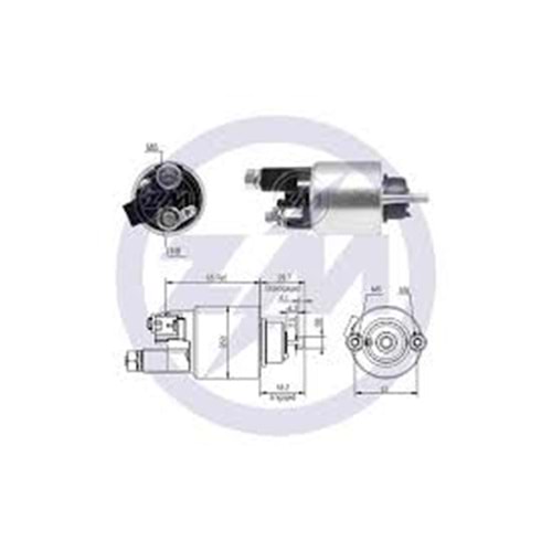 M.OTOM.12V TOYOTA COROLLA -ECHO-PASEO-TERCEL-YARIS