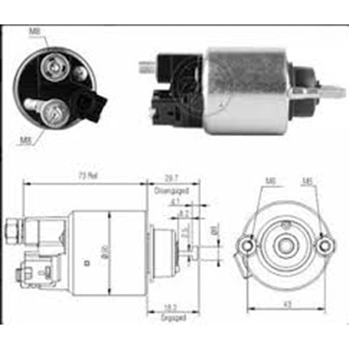 MARS OTOMATIGI 12V GM-PONTIAC / LEXUS LX 570 / TOY