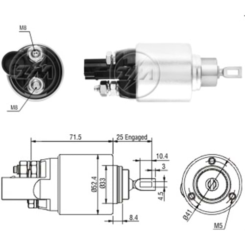 MARŞ OTOMATİĞİ 12V VW GOLF/BORA