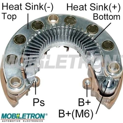 ALTERNATOR DIOT TABLASI 115MM MAZDA 3/6 NISSAN PAT