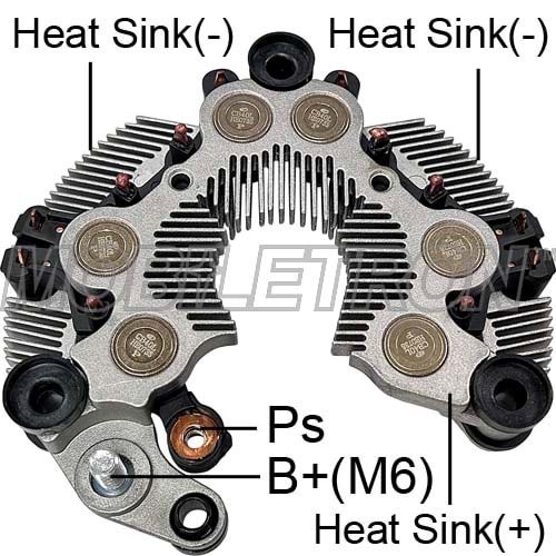 ALTERNATOR DIOT TABLASI 50 AMP HONDA Jazz 01.2015