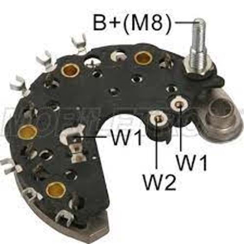 ALTERNATOR DIOT TABLASI BMW 320-323-520-528 80A