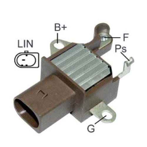 ALTERNATOR KONJEKTOR 12V (L-I-N) JEEP CHEROKEE/COM