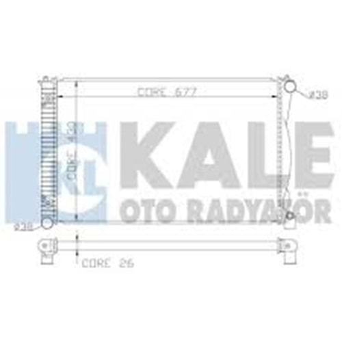 RADYATOR SU A6 2.7TDI 3.0TDI 05-11 AT