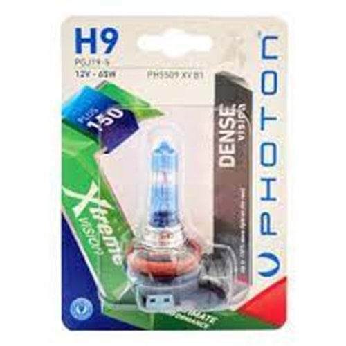 H9 12V 65W XTREME VISION + 150 FAZLA IŞIK (TEKLİ BLISTER)