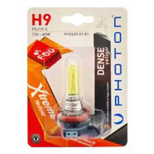 H9 12V 65W XTREME YELLOW (TEKLİ BLISTER)