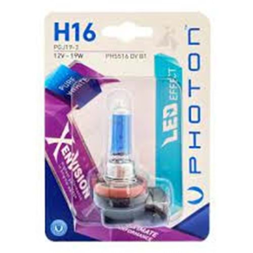 H16 12V 19W XEN VISION (TEKLİ BLISTER)