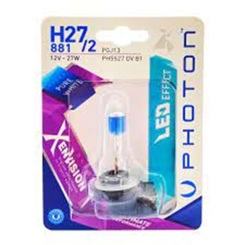 H27/2 881 12V 27W XEN VISION