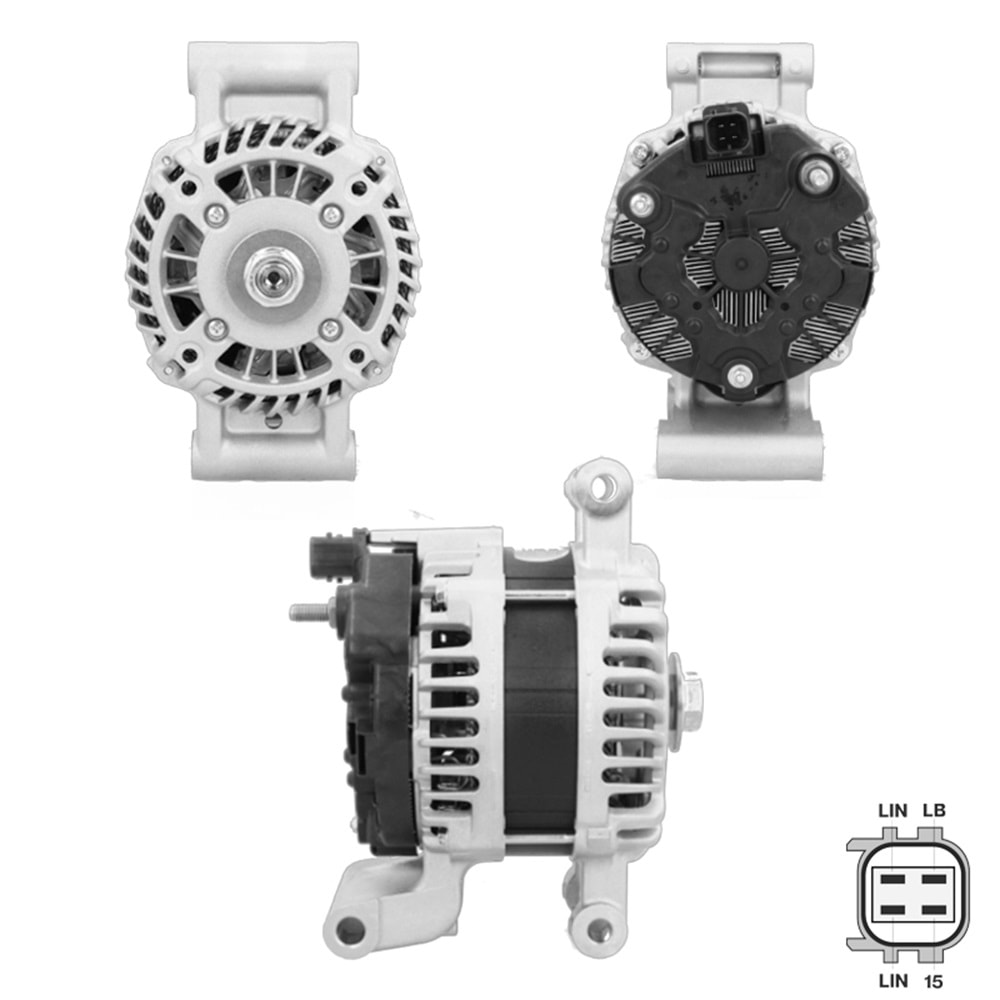 ALTERNATOR 24V 120 AMP MAN